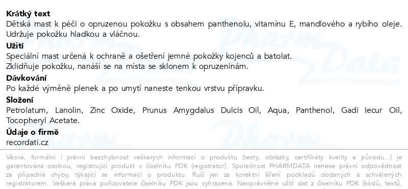 Příbalový leták - Herbacos Rybilka NEO 100ml