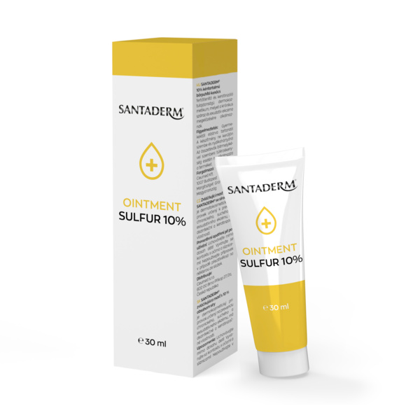 6426373000234_Santaderm zvláčňující mast s 10% obsahem síry 30ml