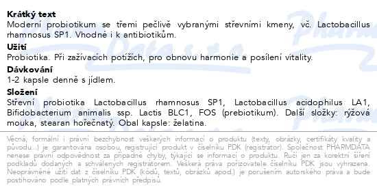 Příbalový leták - Trifolac Forte cps.30