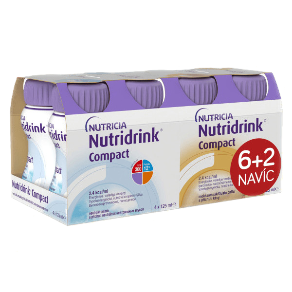 Nutridrink Compact neurálna a kávová