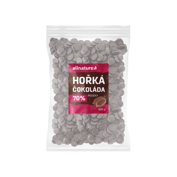 allnature-horka-cokolada-70-pecicky-500-g