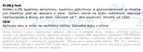 Příbalový leták - Eucerin DermoPure CLINICAL exfoliační čis.gel150ml