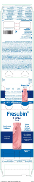 Příbalový leták (SUKL) - Fresubin 2kcal drink jahodová por.sol.4x200ml