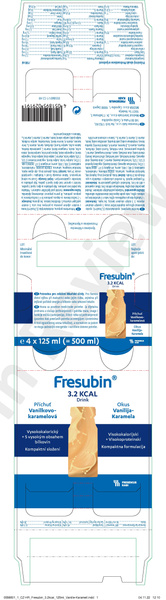 Příbalový leták (SUKL) - Fresubin 3.2kcal drink vanilka-karamel 4x125ml