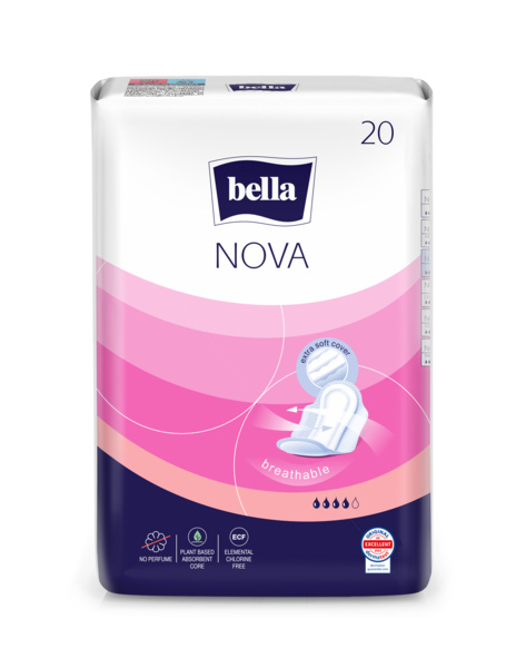 5900516301194__BE-012-RW20-W04_BELLA Nova hyg. vložky á 20 ks
