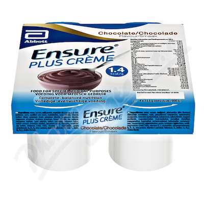 Ensure Plus Creme čokoládová přích.por.sol.4x125g