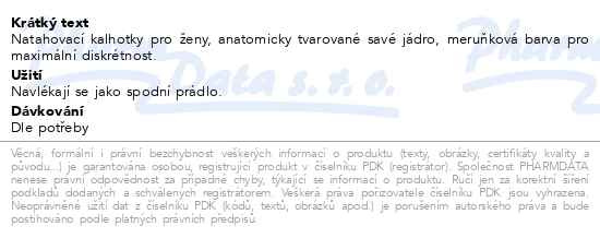 Příbalový leták - Depend Normal inkont.kalh.ženy vel.S/M 10ks