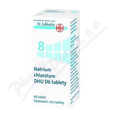 No.8 Natrium chloratum DHU D6 80 tablet