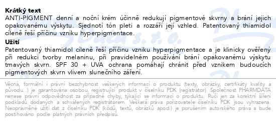 Příbalový leták - Eucerin Anti-Pigment denní&noční krém Vánoce 2025