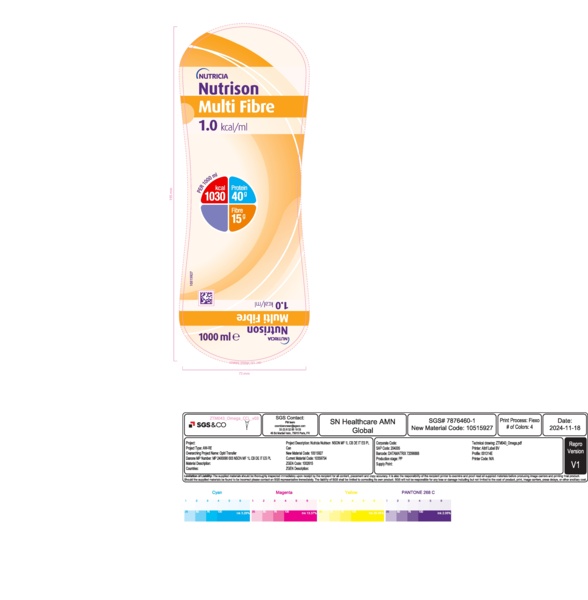 Příbalový leták (SUKL) - Nutrison Multi Fibre por.sol.1x1000ml
