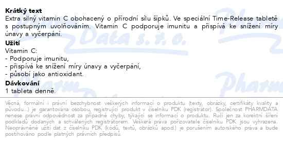 Příbalový leták - GS Vitamin C1000 se šípky 50+10 tablet