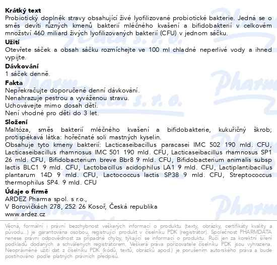 Příbalový leták - Ardez Vivomixx Neo 10x4.4g