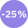 Sleva 25%