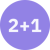 2+1