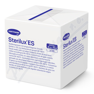 Gáza kompr.nest.Sterilux ES 10x10cm/100ks 13vl8vrs