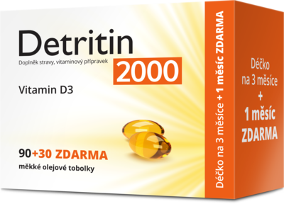 Detritin 3D model zprava F