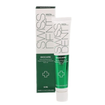 SWISSDENT BIOCARE regenerační a zesvětlující zubní pasta, 50 ml - Swissdent