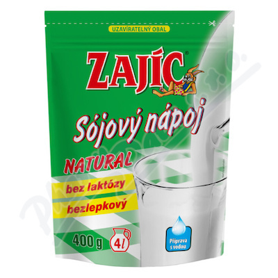 Sójový nápoj Zajíc natural 400g sáček