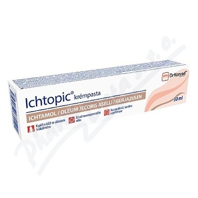 Ichtopic krémpasta DrKonrad 30ml