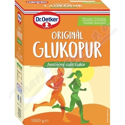 Glukopur hroznový cukr 1000g