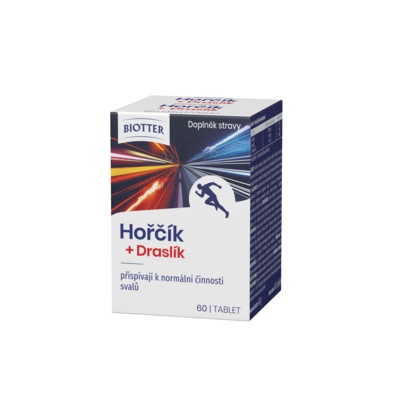 Biotter Hořčík + Draslík 60 tlb.
