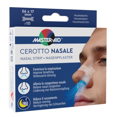 Master Aid Nosní náplasti 10 ks