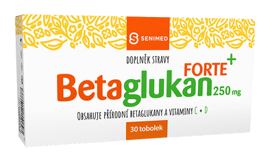 Krabička 3D Betagukan FORTE 250 mg 30 tobolek_07-2022_levý pohled PNG