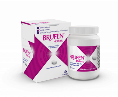 Brufen 400mg 100 tbl_carton & Vial_3D pack_L.png