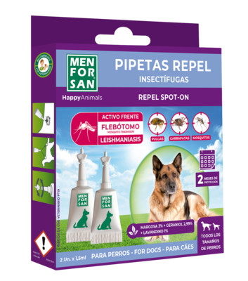 Dog spot-on (front)