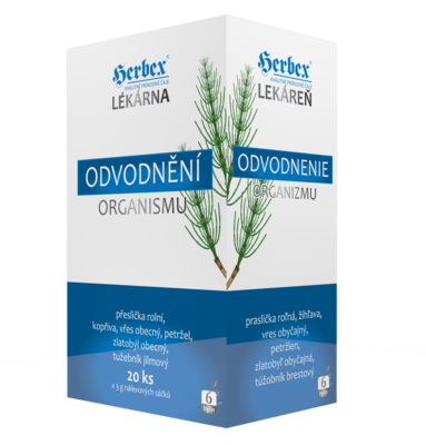 OdvodnÏní organismu 20x3 g