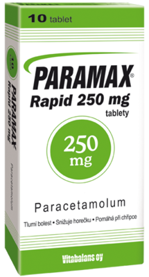 Paramax Rapid 250mg_N10