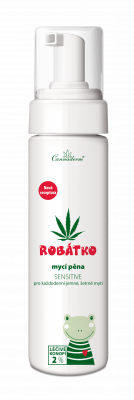 Cannaderm Robátko mycí pěna Sensitive 200ml_PDK 3438166.png