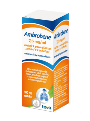 Ambrobene 7,5mg roztok 100ml 3D