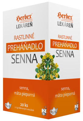 Rostlinné projímadlo SENNA 20x2 g