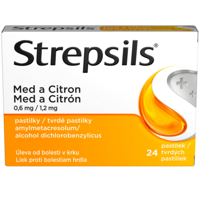5000158102668_Strepsils Med a citron 24 pastilek
