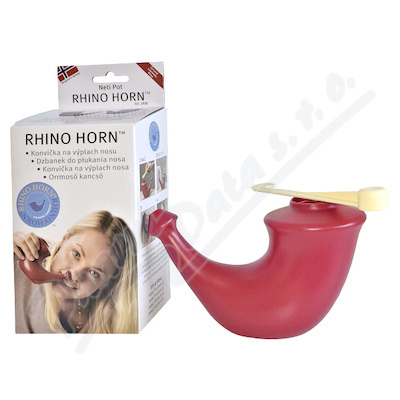 Rhino Horn Konvička na výplach nosu - červená