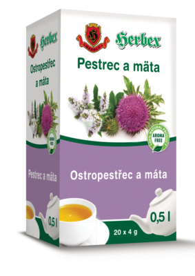 Ostropest²ec a máta 80g