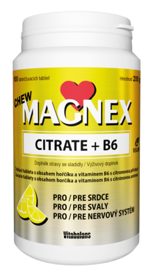 Magnex Citrate + B6 Chew 375 g_N100