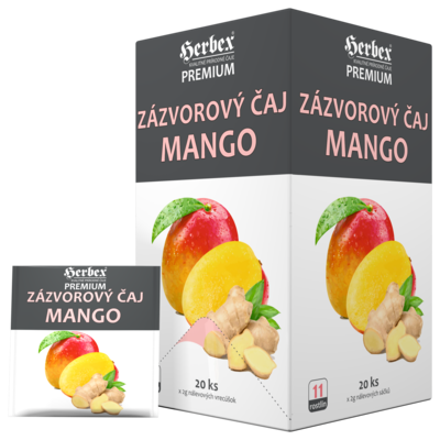 Zázvorový ƒaj mango 40 g