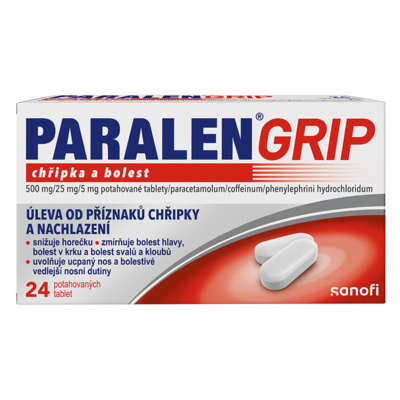 PARALEN® GRIP chřipka a bolest