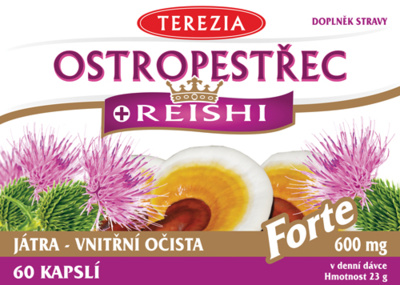 OSTROPESTREC_REISHI_FORTE_60_predni-strana