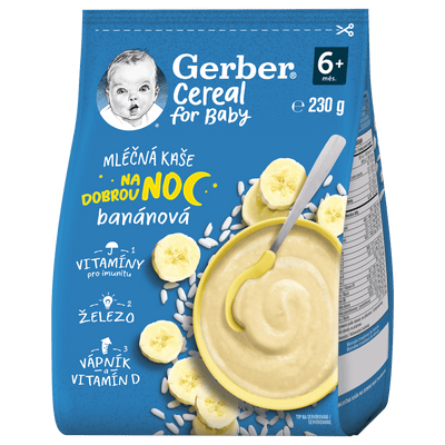 Gerber Kaše banánová
