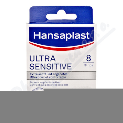 Hansaplast Ultra Sensitive náplast 8ks