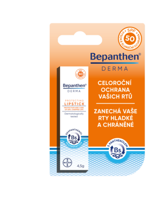 Bepanthen Derma balzám na rty SPF50 4,5 g